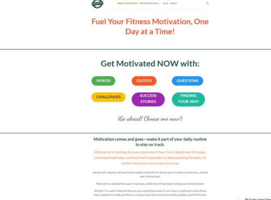 get fit motivator