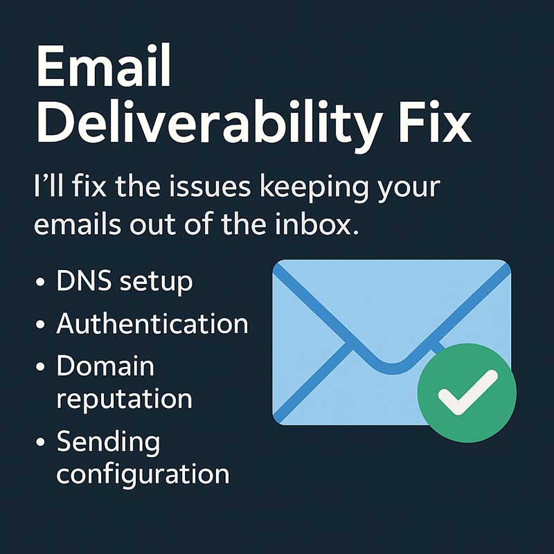 Email Deliverability Fix